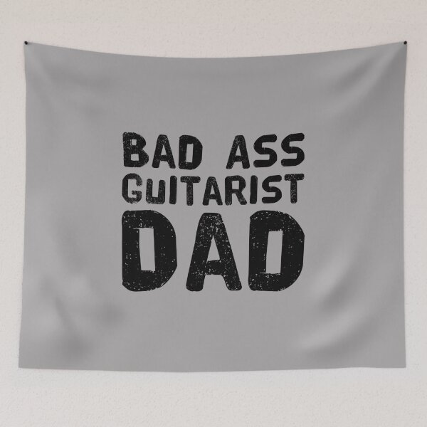 Item preview, Bad Ass, Guitar Loving Dad designed and sold by PetitePeche.