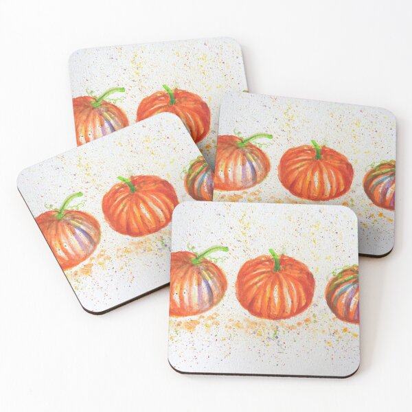 Item preview, Watercolor pumpkins  designed and sold by Stephanie  Skeem.