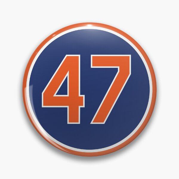 Item preview, Tom Glavine #47 Jersey Number designed and sold by StickBall.