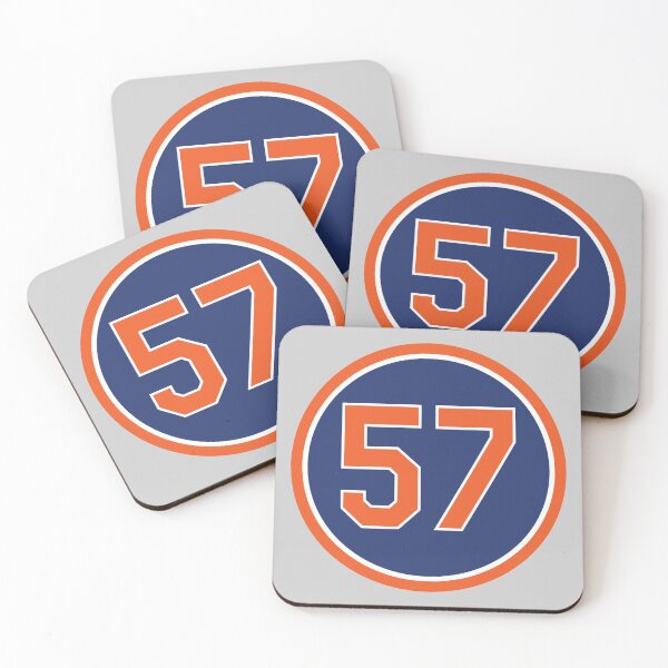 Item preview, Johan Santana #57 Jersey Number designed and sold by StickBall.