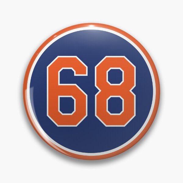 Item preview, Dellin Betances #68 Jersey Number designed and sold by StickBall.