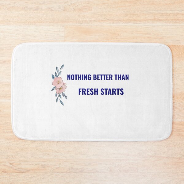 Item preview, Fresh starts in blue text  designed and sold by Luccianos.
