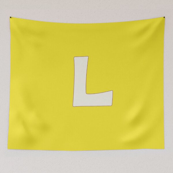 Item preview, letter l white designed and sold by ZiphGames.