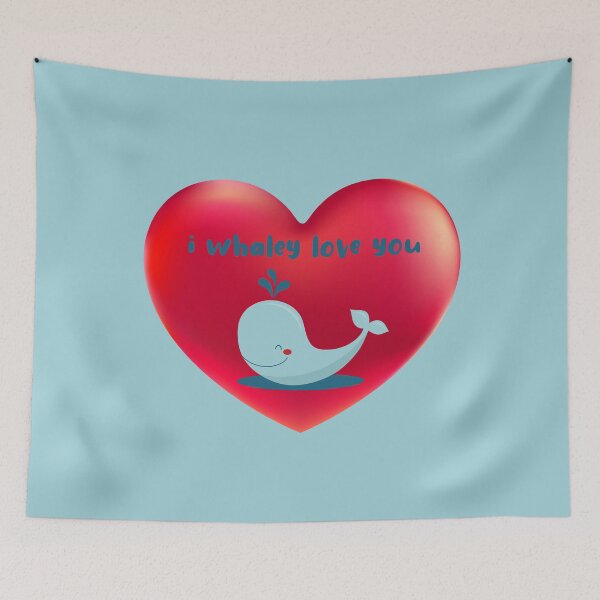 Item preview, I Whaley Love You designed and sold by PawsitiveMum.