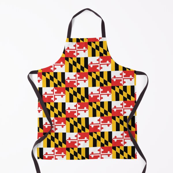 Item preview, Maryland State Flag Art Design Banner Repeating Pattern designed and sold by Draculaura2009.