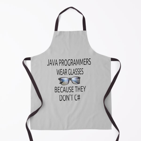 Artikelvorschau, JAVA-Programmierer tragen eine Brille, weil sie nicht C # entworfen und verkauft von Peace Cyebukayire.