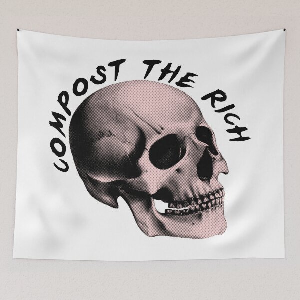 Item preview, Compost The Rich designed and sold by RadicalPrintsByCas.