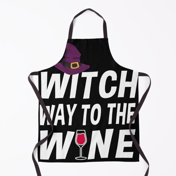 Item preview, Witch Way to The Wine T Shirt Funny Halloween Drinking Gift designed and sold by ANAS MAATI.