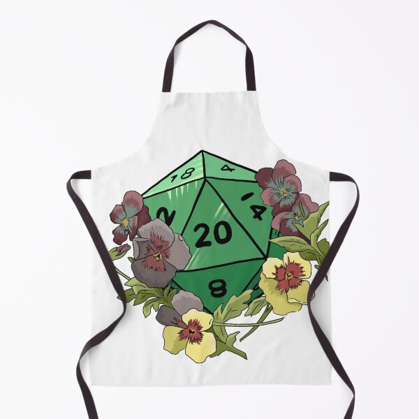 Item preview, Flowers on a D20 designed and sold by TankandDPS.