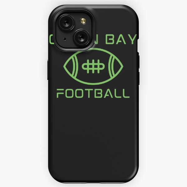 Wood Green Bay Packers iPhone 13 Case - MagSafe® Compatible iPhone 13 Cover  - Custom Green Bay Packers Gift