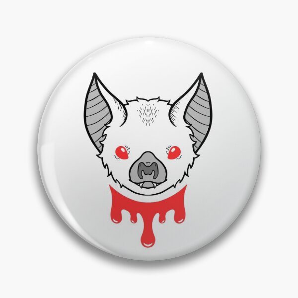 Item preview, Vampire Bat (White) designed and sold by Hanamiheart.