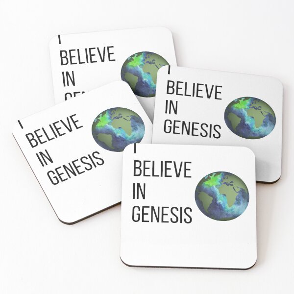 Item preview, I Believe in Genesis (Black Font) designed and sold by Cre8andRecre8.