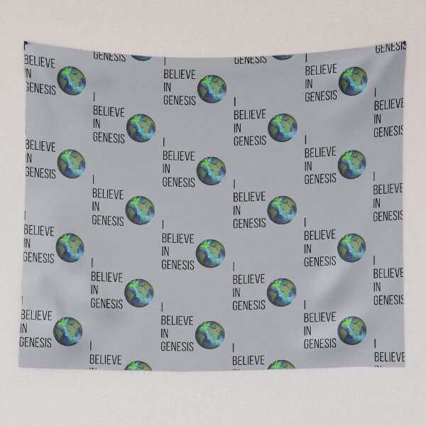 Item preview, I Believe in Genesis (Black Font) designed and sold by Cre8andRecre8.