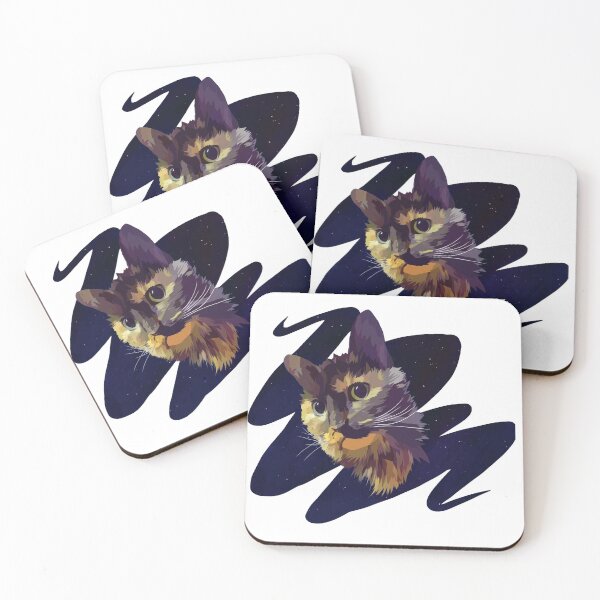 Item preview, Galaxy Cat designed and sold by ZubiArt.