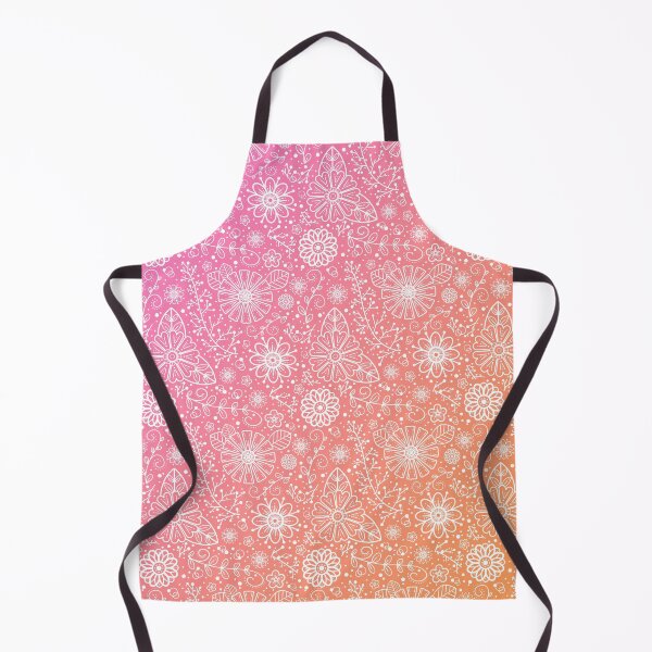 Item preview, Florals on Pink Orange designed and sold by lisanganart.