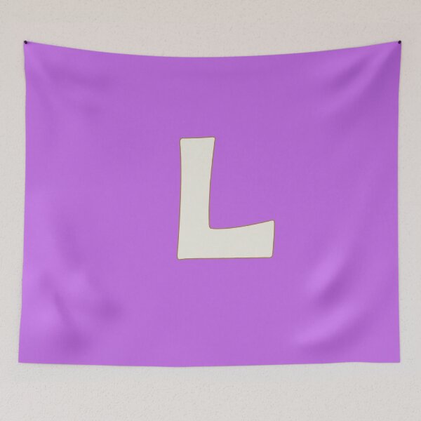 Item preview, letter l white designed and sold by ZiphGames.