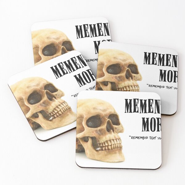 Item preview, Memento Mori - Skull designed and sold by The Catholic Religion Teacher Shop.