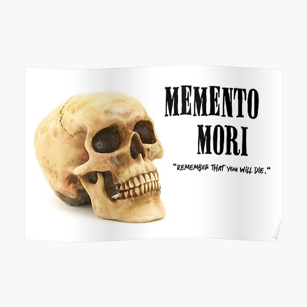 Memento Mori - Skull Poster
