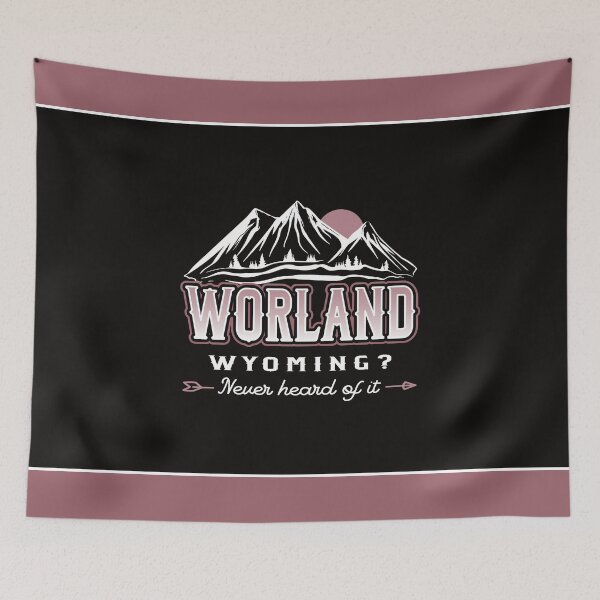 Item preview, Worland Wyoming WY Conspiracy Theory designed and sold by NoBonesLife.