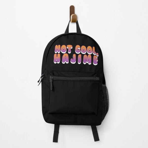 Item preview, Not Cool Hajime (Orange/Purple) designed and sold by Lilakuart.
