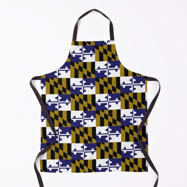 Item preview, Maryland State Flag Art Design Banner Repeating Pattern Ravens Football Colors Purple Gold designed and sold by Draculaura2009.
