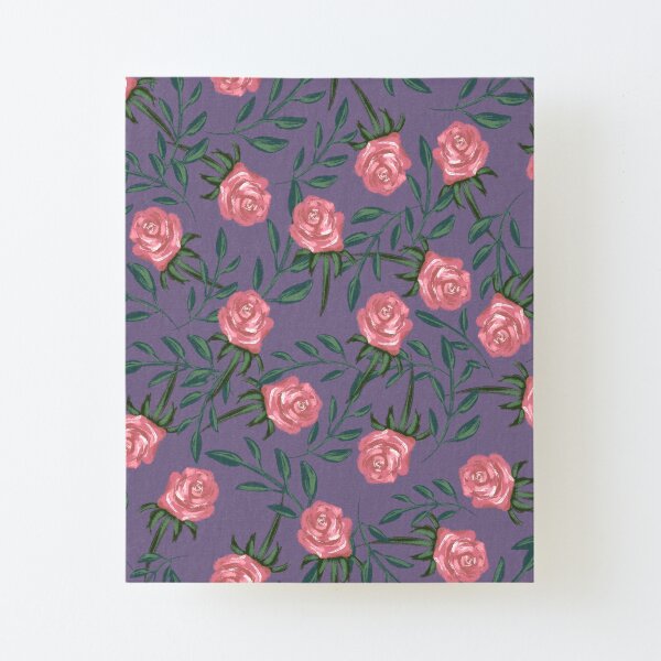 Roses fall Canvas Mounted Print
