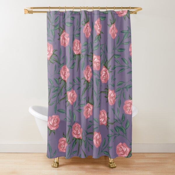 Roses fall Shower Curtain