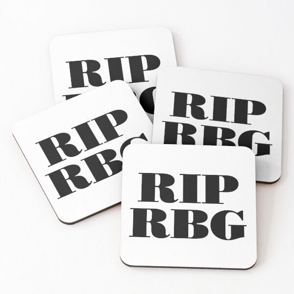 Aperçu de l'œuvre RIP RBG créée et vendue par MadEDesigns.
