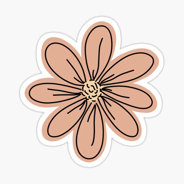 Autumn Flower Sticker