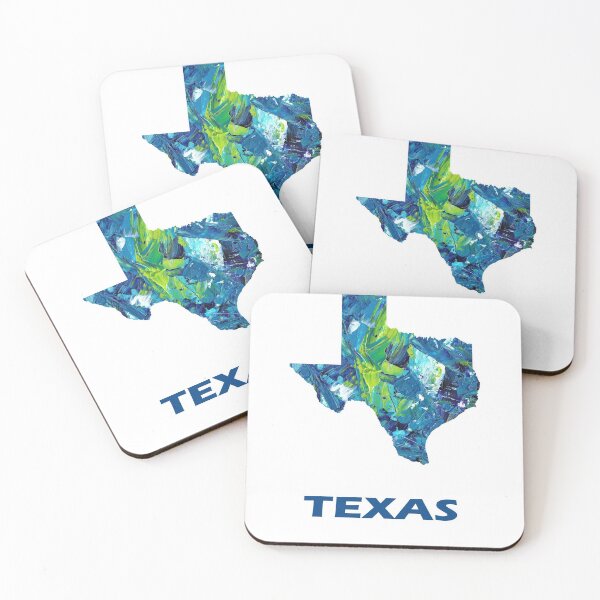 Item preview, Texas Blue Abstract T-Shirt designed and sold by TeeStoreMeStore.