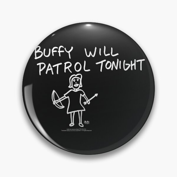 Item preview, Buffy Buffy Will Patrol Tonight T-shirt designed and sold by Luxurytrend.