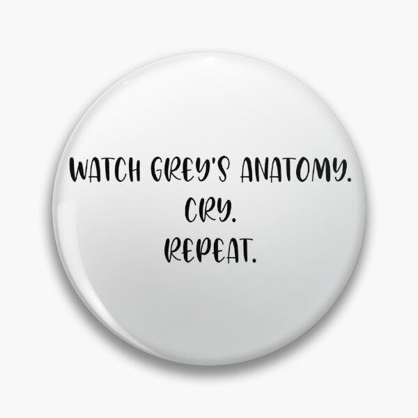 Item preview, watch grey’s, cry, repeat designed and sold by marvelousbiblio.