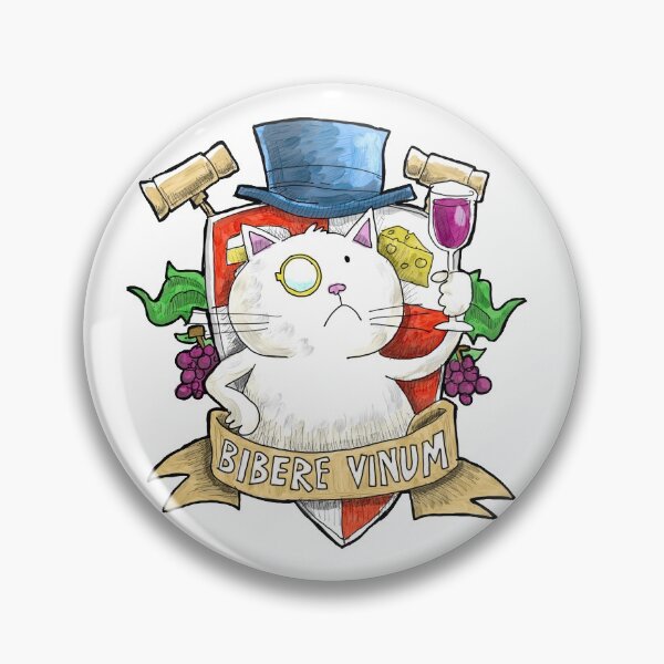 Item preview, Dapper Cat - Bibere Vinum designed and sold by johnnybuzt.