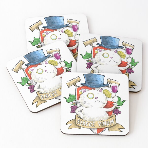 Item preview, Dapper Cat - Bibere Vinum designed and sold by johnnybuzt.