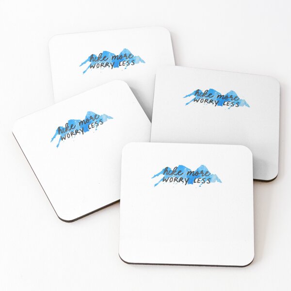 Item preview, Hike More Worry Less Blue Mountain designed and sold by thefrshmachine.