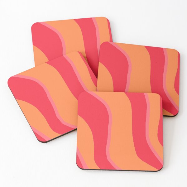Item preview, Orange and Red Waves designed and sold by creationsbykels.
