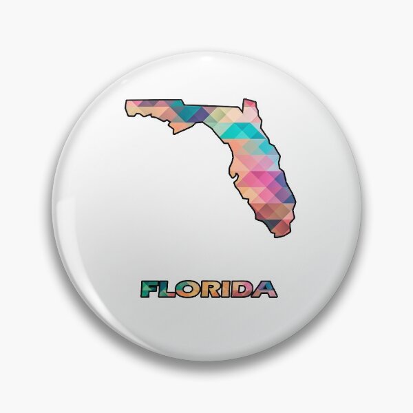 Item preview, Florida Colorful Abstract T-Shirt designed and sold by TeeStoreMeStore.