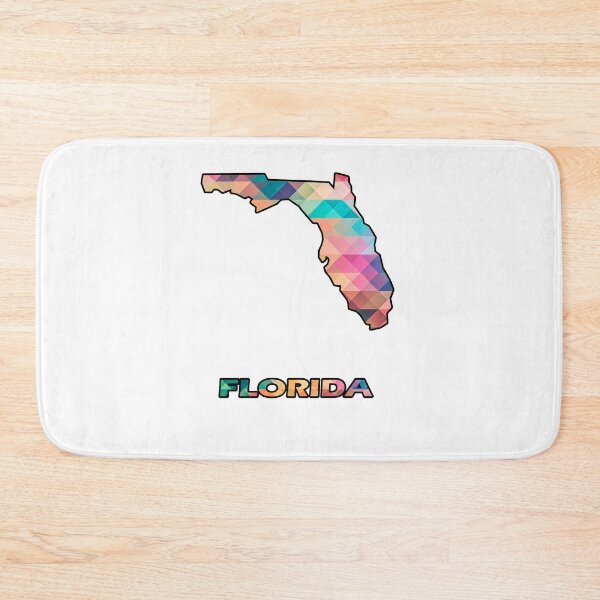 Item preview, Florida Colorful Abstract T-Shirt designed and sold by TeeStoreMeStore.