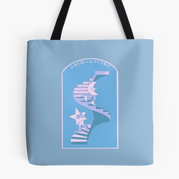 Item preview, The Moon and The Star (blue) designed and sold by rae-wakeman.