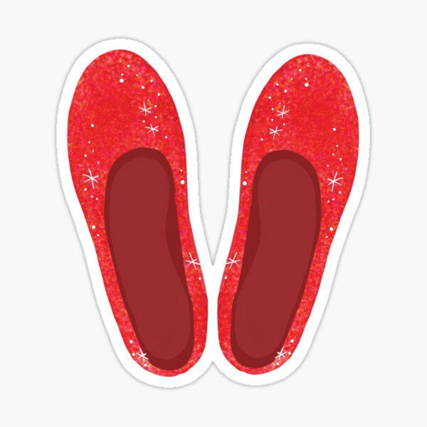 Ruby Slippers Sticker