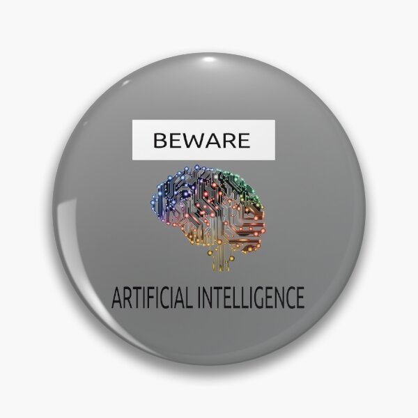Item preview, Beware, Artificial Intelligence designed and sold by Peace Cyebukayire.