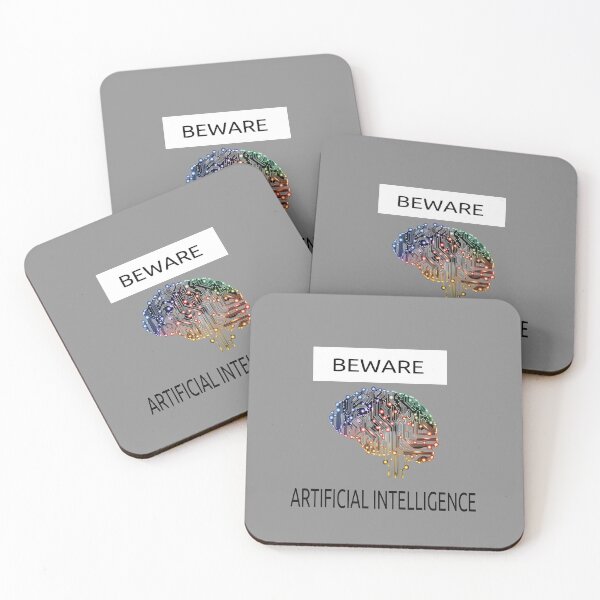 Item preview, Beware, Artificial Intelligence designed and sold by Peace Cyebukayire.