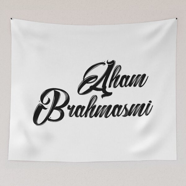 Item preview, Aham Brahmasmi (black) designed and sold by didijuca.
