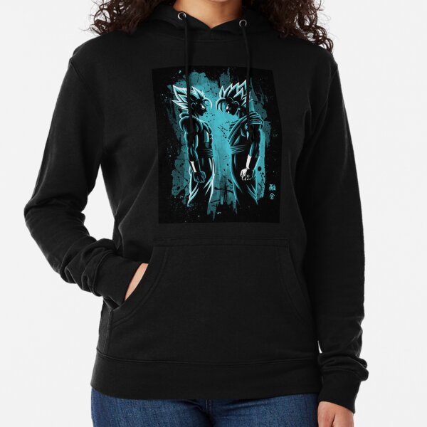 Goku Sweatshirts Hoodies Redbubble - neon light blue adidas hoodie with sign on back roblox