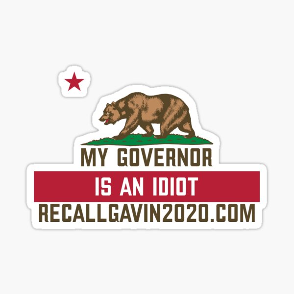 Gavin Newsom Stickers Redbubble