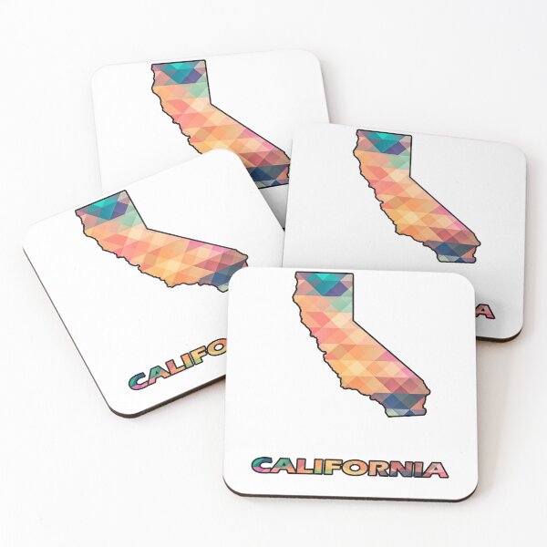 Item preview, California Abstract Design T-Shirt designed and sold by TeeStoreMeStore.