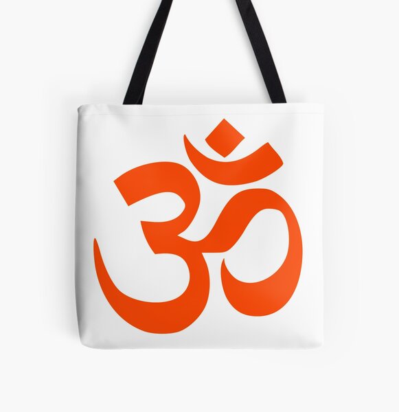 Om Hinduism Symbol  All Over Print Tote Bag