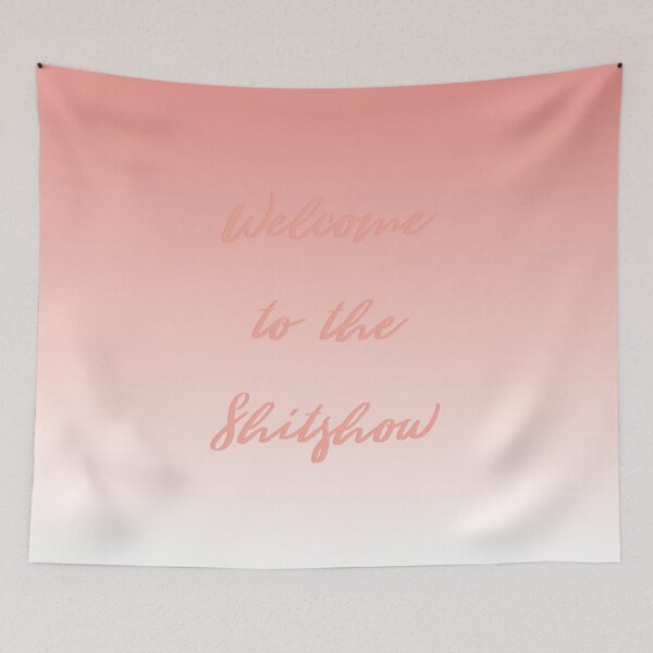 Item preview, Welcome to the Shitshow Peach Ombre designed and sold by janewwu.