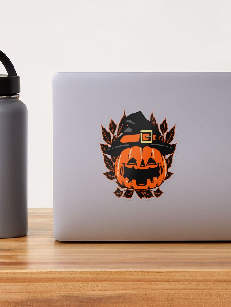 Autumn Pumpkin Head Stickers