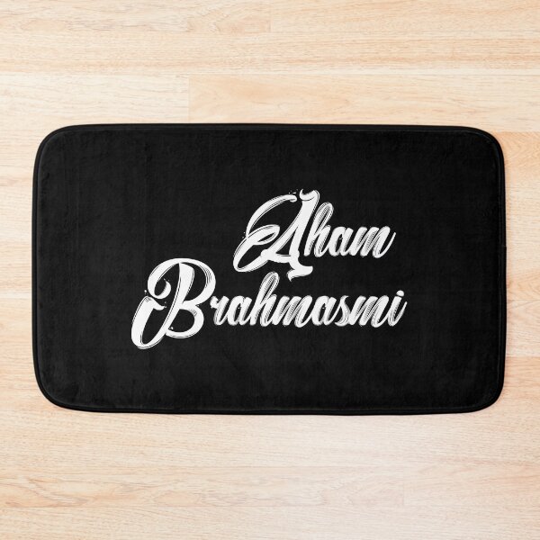 Item preview, Aham Brahmasmi (white) designed and sold by didijuca.
